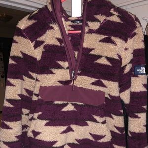 Sherpa half zip north face